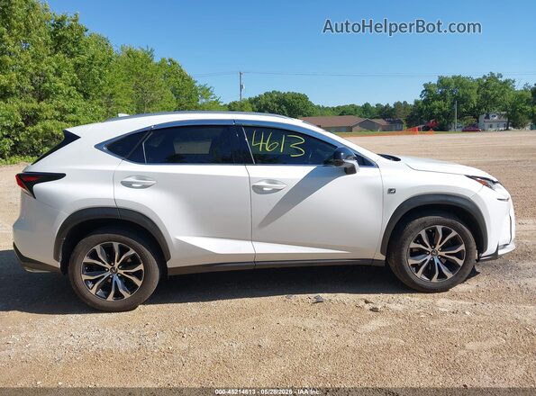 JTJBARBZ3G2057617 2016 LEXUS NX 200T White უკანა სალონის ხედი