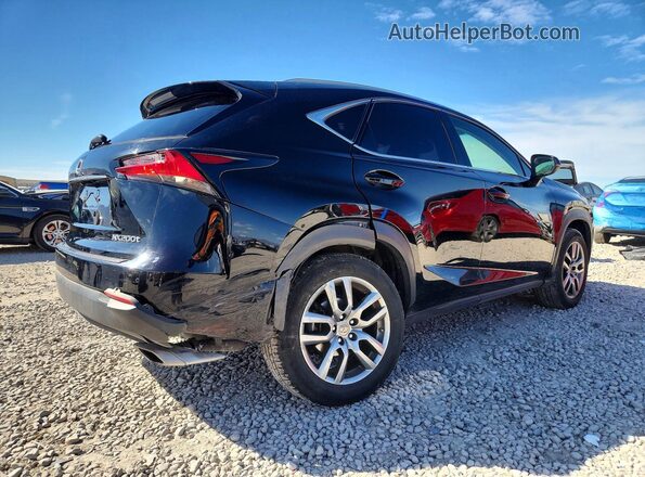 JTJBARBZ3G2065555 2016 LEXUS NX Black Trasero derecho