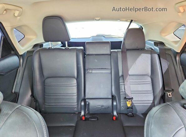 JTJBARBZ3G2065555 2016 LEXUS NX Black Vista de los asientos traseros
