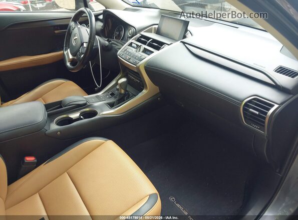 JTJBARBZ3H2106591 2017 LEXUS NX 200T Gray 