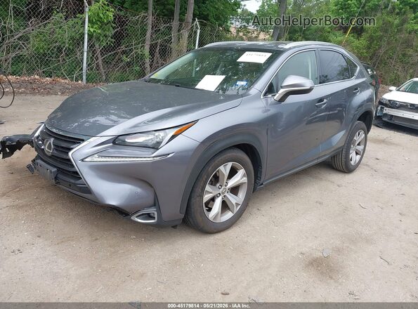 JTJBARBZ3H2106591 2017 LEXUS NX 200T Gray 