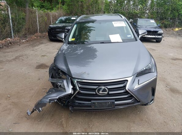 JTJBARBZ3H2106591 2017 LEXUS NX 200T Gray 