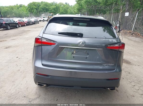 JTJBARBZ3H2106591 2017 LEXUS NX 200T Gray 
