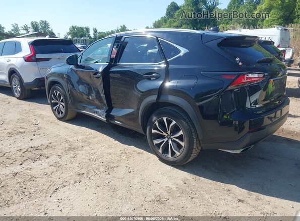 JTJBARBZ3H2112052 2017 LEXUS NX 200T Black Tył lewy