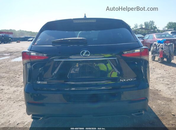 JTJBARBZ3H2112052 2017 LEXUS NX 200T Black 