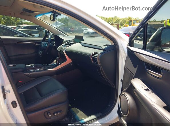 JTJBARBZ3H2129384 2017 LEXUS NX 200T Белый Вид салона спереди