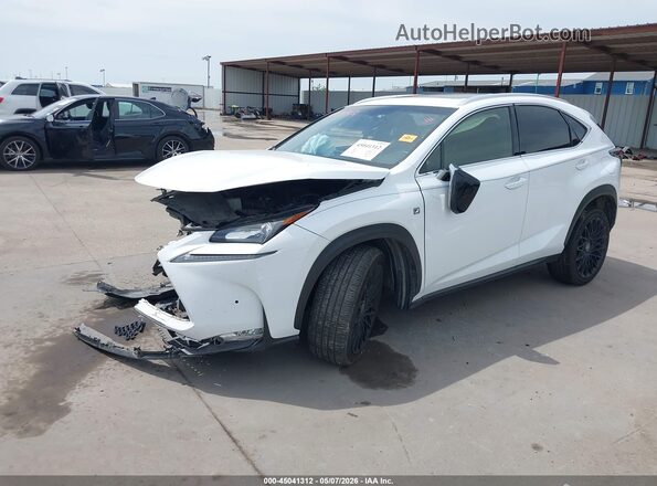 JTJBARBZ3H2139610 2017 LEXUS NX 200T White Передня ліва чверть