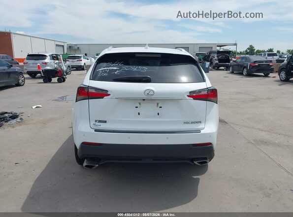 JTJBARBZ3H2139610 2017 LEXUS NX 200T White 