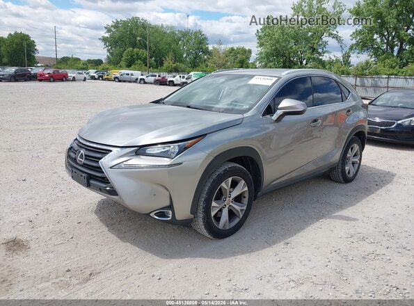 JTJBARBZ4H2108592 2017 LEXUS NX 200T Silver Vista tres cuartos delantera izquierda
