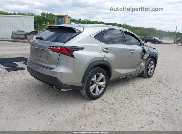 JTJBARBZ4H2108592 2017 LEXUS NX 200T Silver Trasero derecho