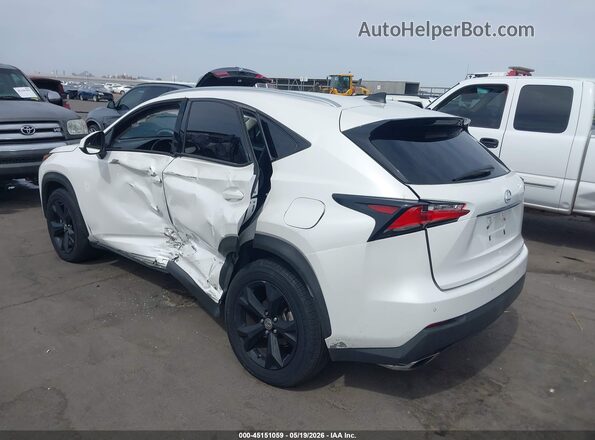 JTJBARBZ4H2114022 2017 LEXUS NX 200T White 