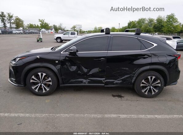 JTJBARBZ5J2149187 2018 LEXUS NX 300 Black Widok z przodu