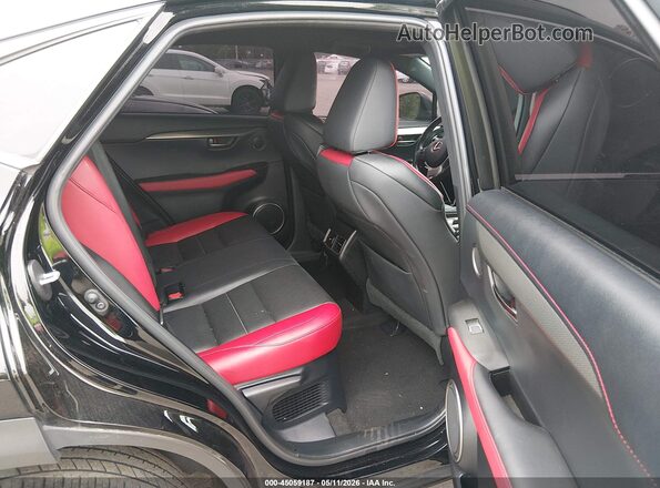 JTJBARBZ5J2149187 2018 LEXUS NX 300 Black Widok naklejki z numerem VIN