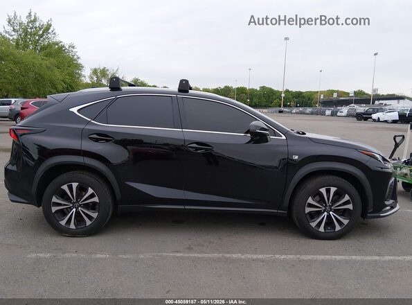 JTJBARBZ5J2149187 2018 LEXUS NX 300 Black Widok wnętrza z tyłu