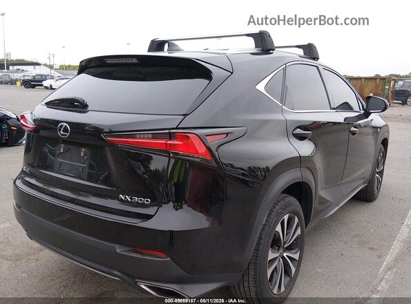 JTJBARBZ5J2149187 2018 LEXUS NX 300 Black Tył prawy