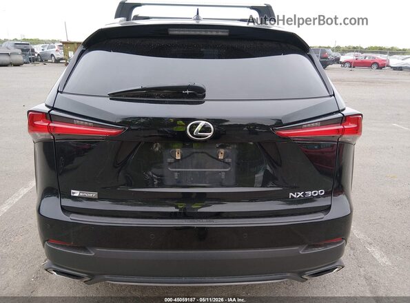 JTJBARBZ5J2149187 2018 LEXUS NX 300 Black 