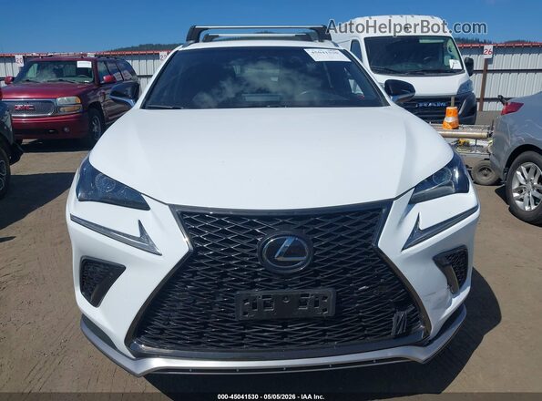 JTJBARBZ5J2158097 2018 LEXUS NX 300 White Вид щитка приладів