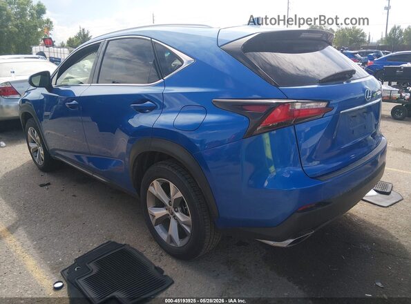 JTJBARBZ6H2121733 2017 LEXUS NX 200T Blue Հետևի ձախ