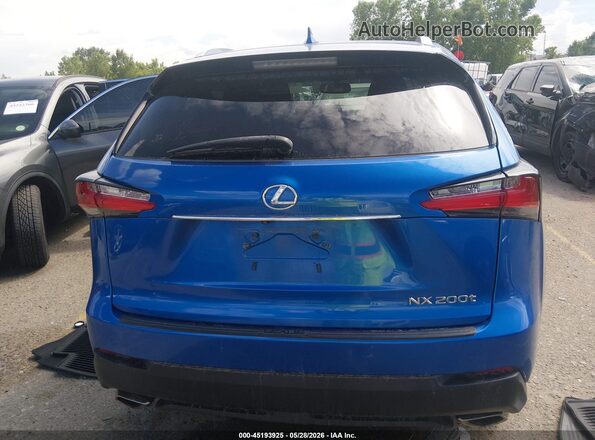 JTJBARBZ6H2121733 2017 LEXUS NX 200T Blue 