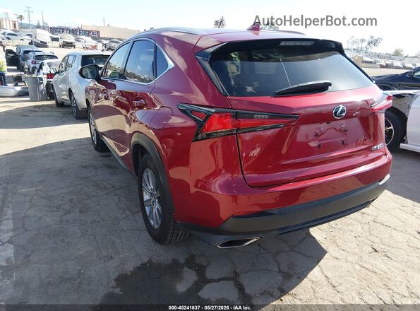 JTJBARBZ7J2174107 2018 LEXUS NX 300 Red Задня ліва чверть