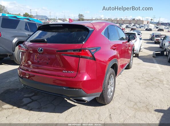 JTJBARBZ7J2174107 2018 LEXUS NX 300 Red Задня права чверть
