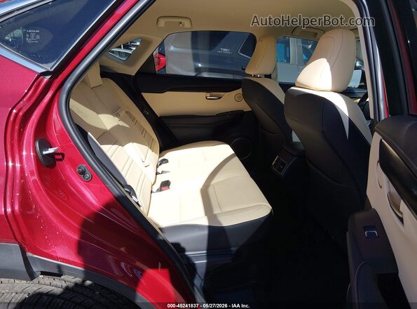 JTJBARBZ7J2174107 2018 LEXUS NX 300 Red Вид наклейки з VIN-кодом