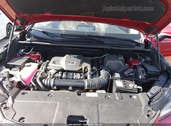 JTJBARBZ7J2174107 2018 LEXUS NX 300 Red Вид ззаду