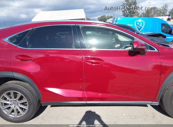 JTJBARBZ7J2174107 2018 LEXUS NX 300 Red Вид задньої частини салону