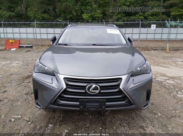 JTJBARBZ8G2046872 2016 LEXUS NX 200T Gray ხელსაწყოთა პანელის ხედი