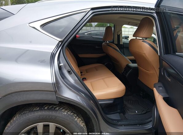 JTJBARBZ8G2046872 2016 LEXUS NX 200T Gray VIN კოდის სტიკერის ხედი