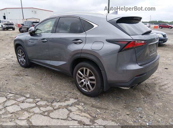 JTJBARBZ8G2046872 2016 LEXUS NX 200T Gray უკანა მარცხენა