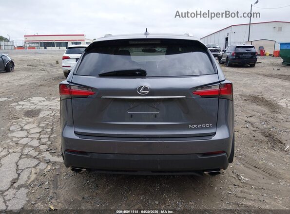 JTJBARBZ8G2046872 2016 LEXUS NX 200T Gray 