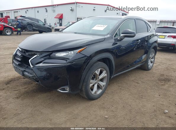 JTJBARBZ8H2114699 2017 LEXUS NX 200T Черный Передняя левая четверть
