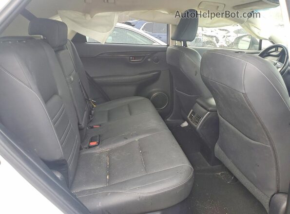 JTJBARBZ8J2170907 2018 LEXUS NX White Widok tylnych siedzeń