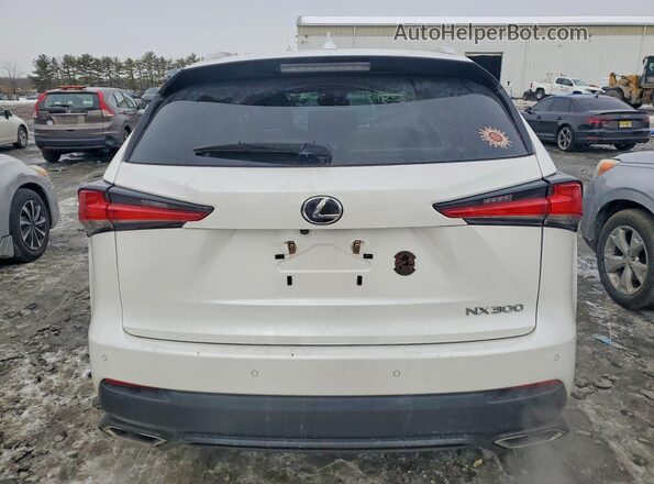 JTJBARBZ8J2170907 2018 LEXUS NX White Widok z tyłu