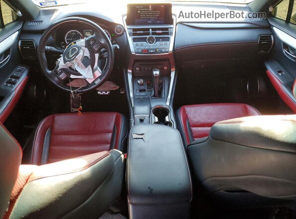 JTJBARBZ8J2176562 2018 LEXUS NX White Առջևի վահանակի տեսք