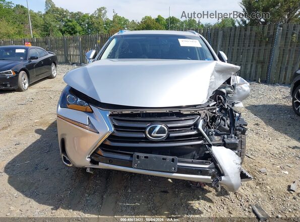 JTJBARBZ9G2054396 2016 LEXUS NX 200T Серебряный Вид задней части салона