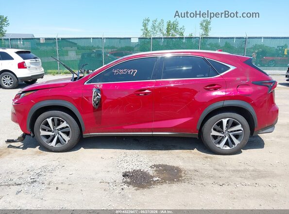 JTJBARBZ9K2185319 2019 LEXUS NX 300 Red Widok wnętrza 360 stopni