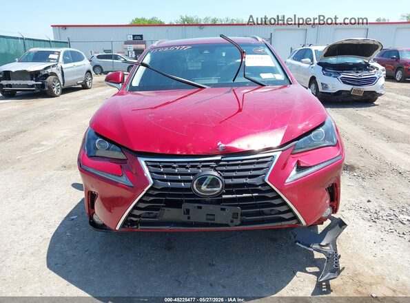 JTJBARBZ9K2185319 2019 LEXUS NX 300 Red Widok zestawu wskaźników