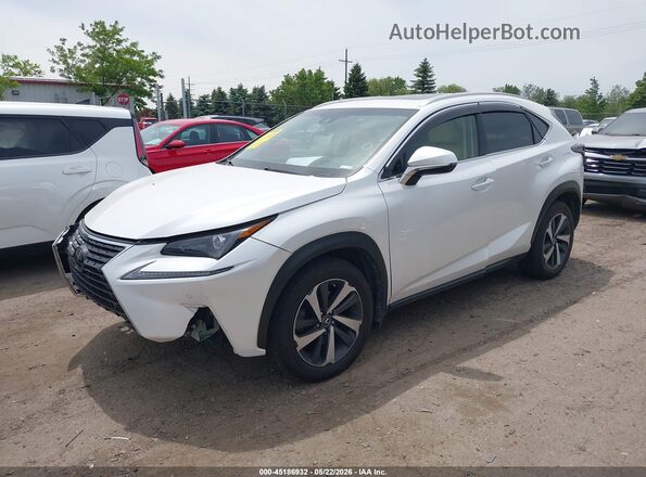 JTJBARBZ9K2210946 2019 LEXUS NX 300 Белый Передняя левая четверть