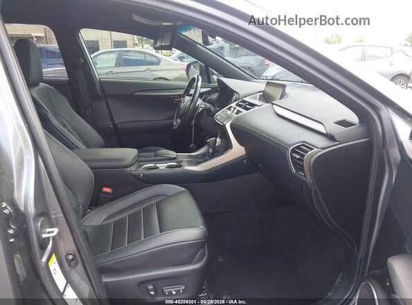 JTJBARBZXG2074558 2016 LEXUS NX 200T Gray Սալոնի դիմացի տեսք