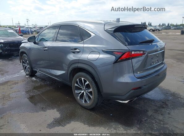 JTJBARBZXG2074558 2016 LEXUS NX 200T Gray Հետևի ձախ