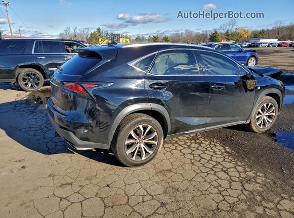 JTJBARBZXH2139619 2017 LEXUS NX 200T Black Задня права чверть