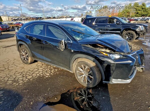 JTJBARBZXH2139619 2017 LEXUS NX 200T Black Передня права чверть
