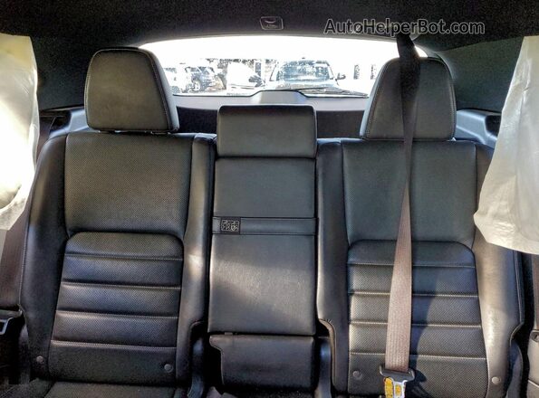 JTJBARBZXH2139619 2017 LEXUS NX 200T Black Вид задніх сидінь