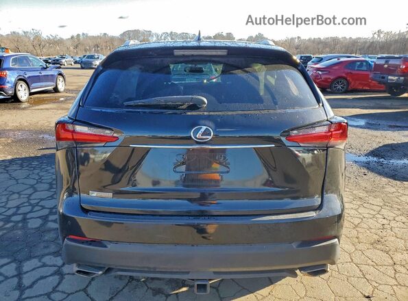 JTJBARBZXH2139619 2017 LEXUS NX 200T Black Вид ззаду