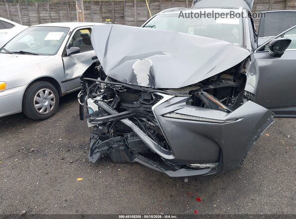 JTJBARBZXH2148627 2017 LEXUS NX 200T Gray Vista frontal