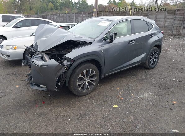 JTJBARBZXH2148627 2017 LEXUS NX 200T Gray Vista tres cuartos delantera izquierda
