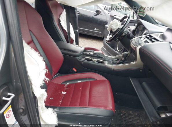 JTJBARBZXH2148627 2017 LEXUS NX 200T Gray Vista interior delantera