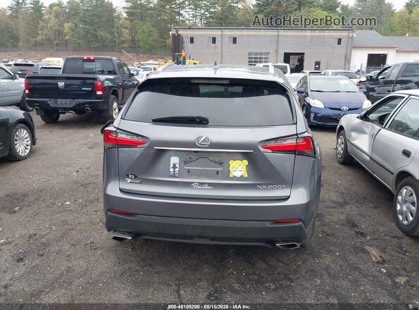 JTJBARBZXH2148627 2017 LEXUS NX 200T Gray 